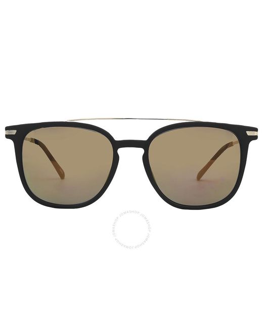 Skechers Brown Polarized Smoke Square Sunglasses Se6147 02d 54 for men