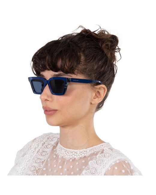 Burberry Briar Dark Blue Square Sunglasses Be4392u 405780 52 | Lyst UK