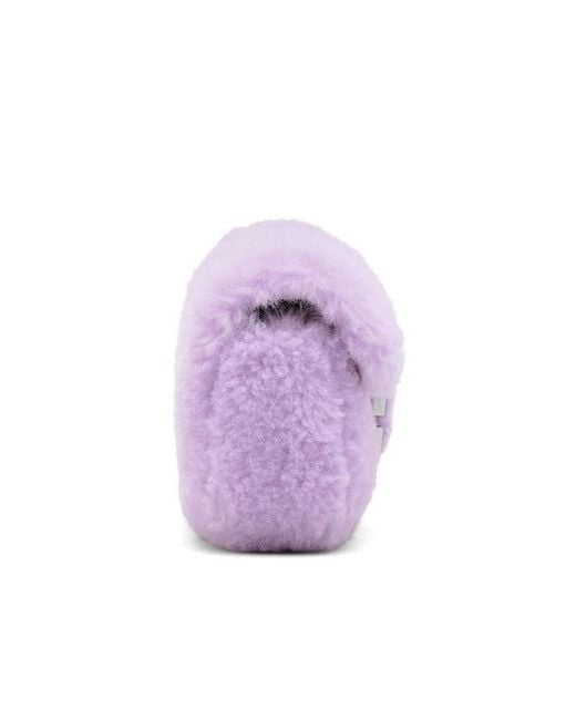Marc Jacobs Purple The Teddy J Marc Shoulder Bag