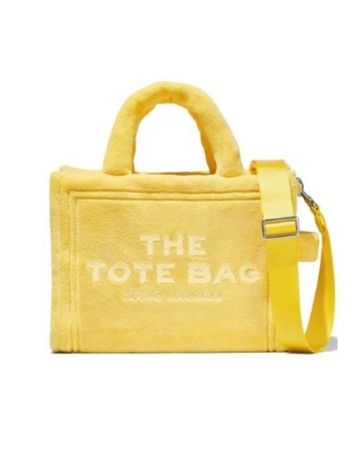 Marc Jacobs Yellow The Terry Medium Tote Bag