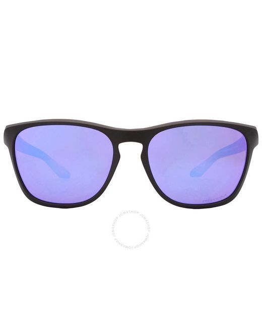 Oakley Blue Manorburn Prizm Violet Square Sunglasses Oo9479 947903 56 for men