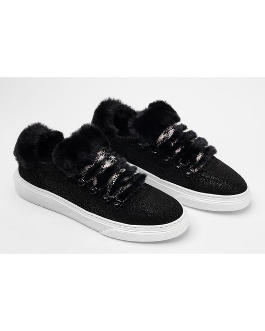 Hogan Black Ladies Sneakers, Us