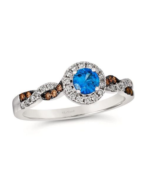Le Vian Blue Ladies Cornflower Sapphire Rings Set