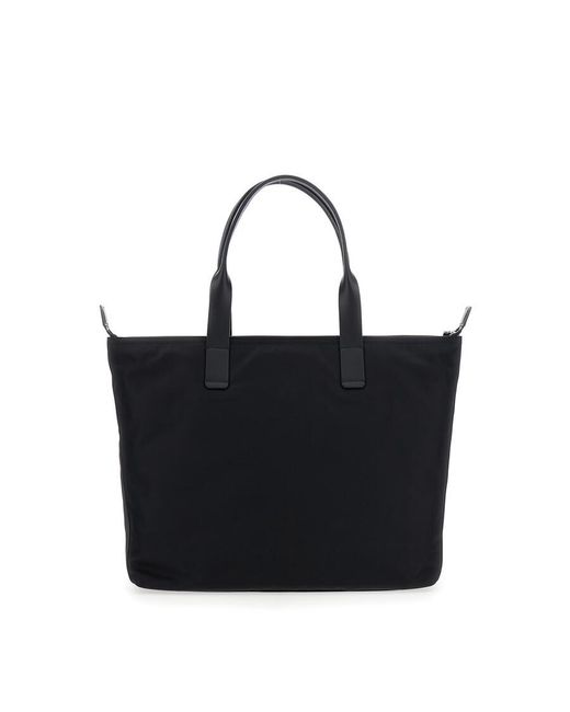 Dolce & Gabbana Black Dolce & Gabbana Medium Tote Bag Crocodile Print for men