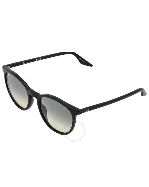 Ray-Ban Brown Light Grey Gradient Phantos Sunglasses Rb2204 901/32 51
