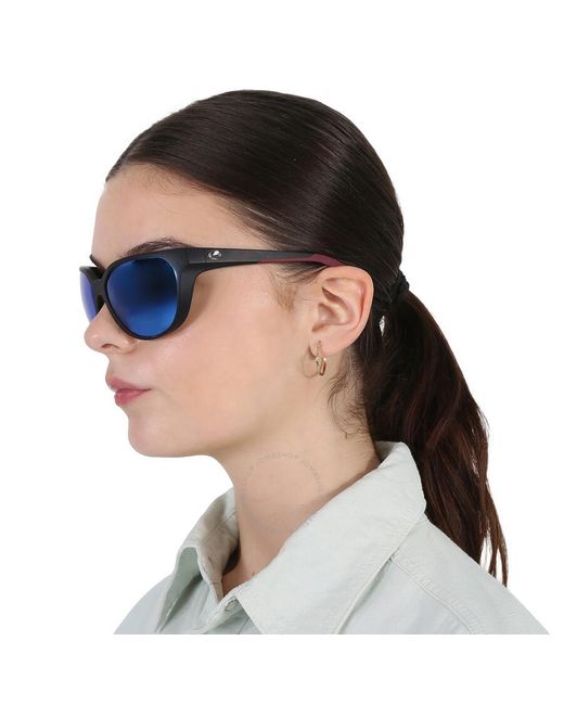 Costa Del Mar Mayfly Blue Miirror Polarized Glass Sunglasses 6s9110 911001 58