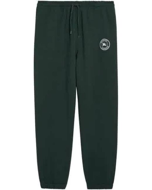 burberry embroidered jersey sweatpants