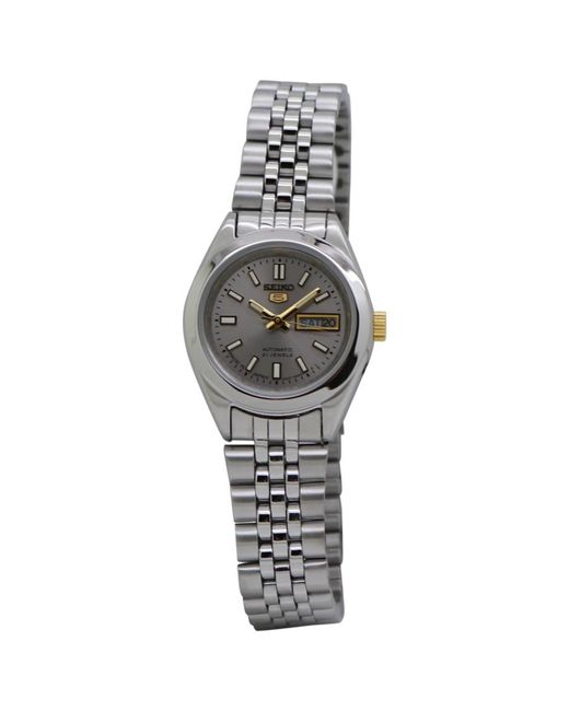 Seiko Metallic 5 Automatic Grey Dial Watch