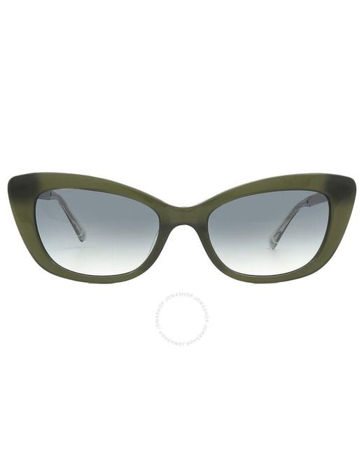 Kate Spade Brown Shaded Cat Eye Sunglasses Merida/g/s 01ed/9k 54