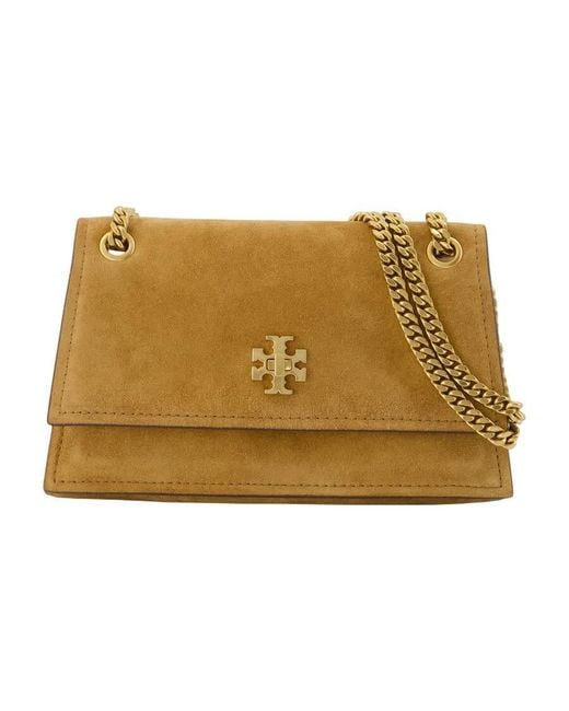 Tory Burch Natural Crossbody Bag Khaki