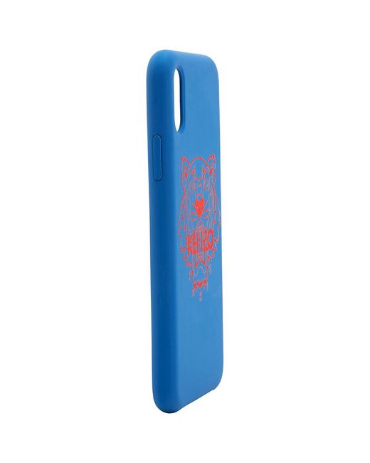 KENZO Blue Iphone Xs Max Tigger Case for men