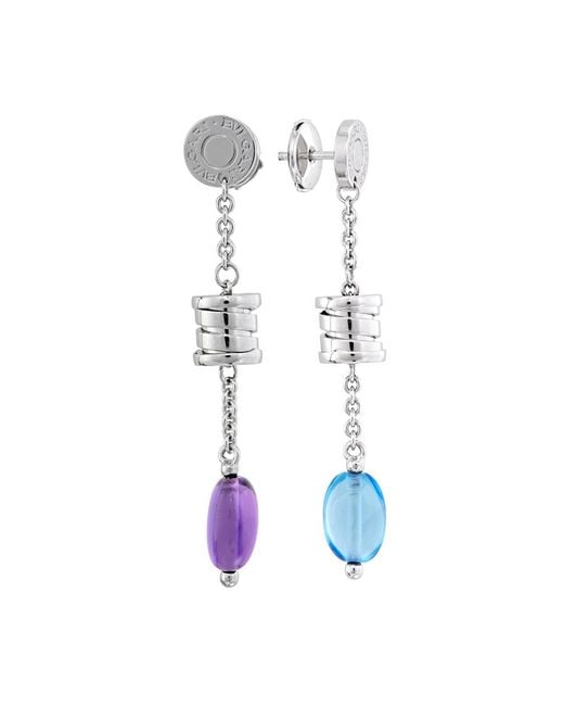 BVLGARI Blue B.Zero1 18K Dangling Earrings 343192