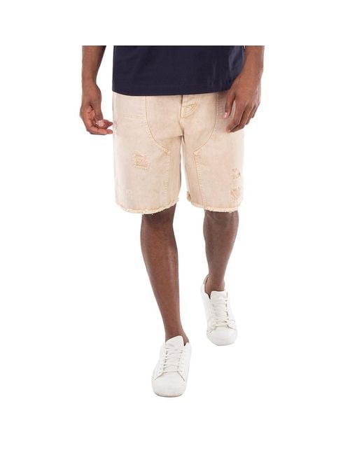 Etudes Studio Natural Friche Denim Shorts, Brand Size 50 (Us for men