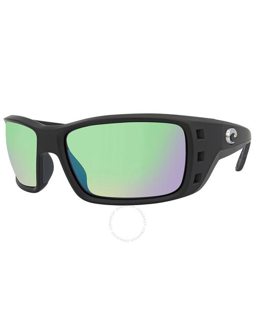 Costa Del Mar Permit Green Mirror Poilarized Glass Sunglasses Pt 11 Ogmglp 63 for men