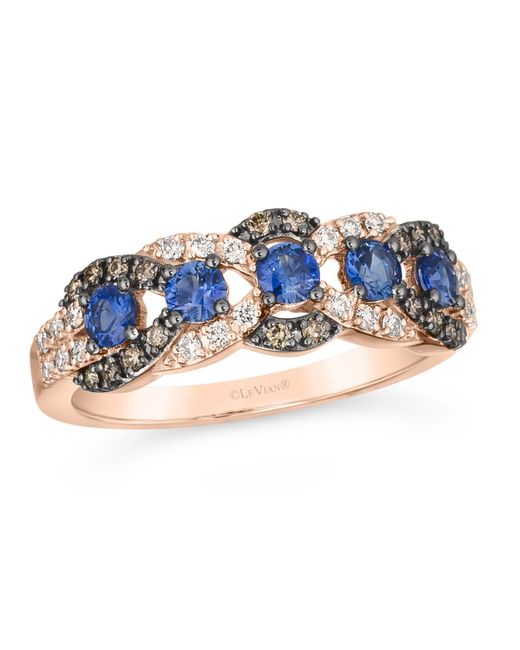 Le Vian Blue Berry Sapphire Ring Set