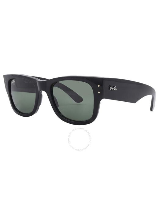 Ray-Ban Mega Wayfairer Green Square Sunglasses Rb0840s 901/31 51