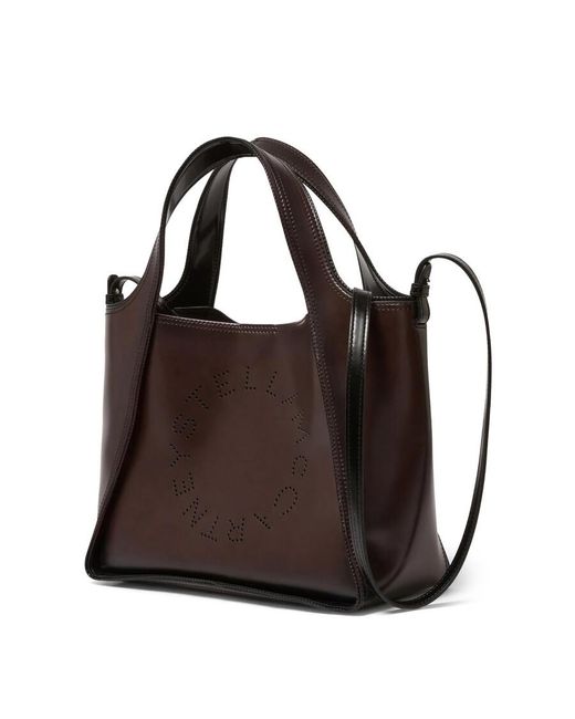 Stella McCartney Brown Bag With Shoulder Strap And Logo