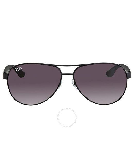 Ray-Ban Black Gradient Aviator Sunglasses Rb3457 006/8g