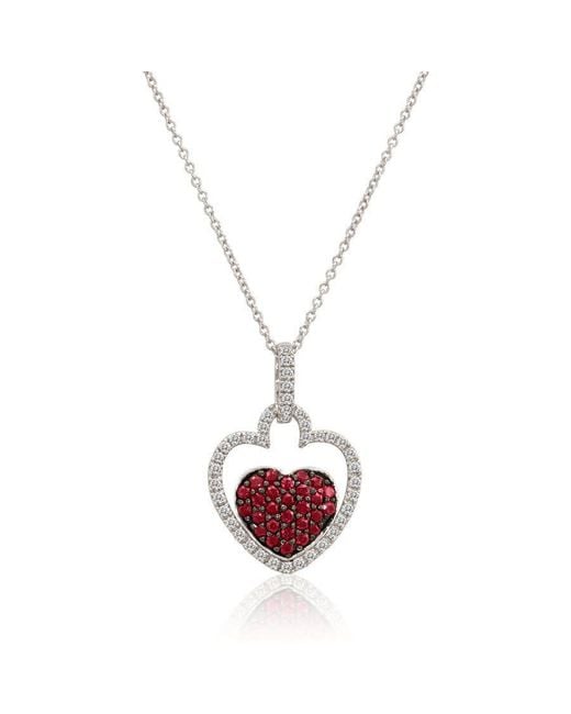 Le Vian Red Ladies' Precious Fashion Pendant
