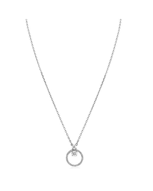 Swarovski Metallic Constella Pendant Cz Rhodium Shiny