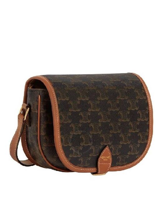 Céline Brown Triomphe Folco Bag
