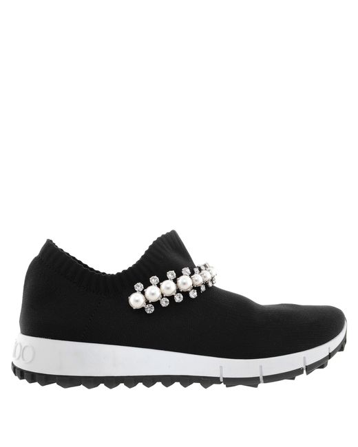 Jimmy Choo Black Verona Sock Trainers