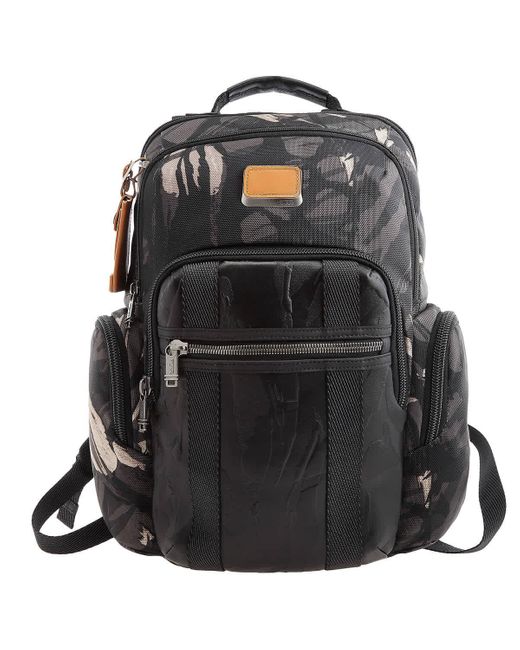 Tumi Black Alpha Bravo Nellis Backpack for men