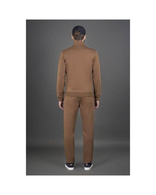 Moorer Gray Zip Up Jacket for men