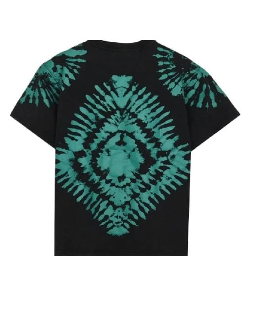 Burberry Green Tie-Dye Pattern T-Shirt, Size Xx-Small (Youth for men