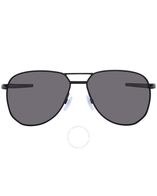 Oakley Gray Contrail Ti Prizm Grey Polarized Pilot Sunglasses Oo6050 605001 57 for men