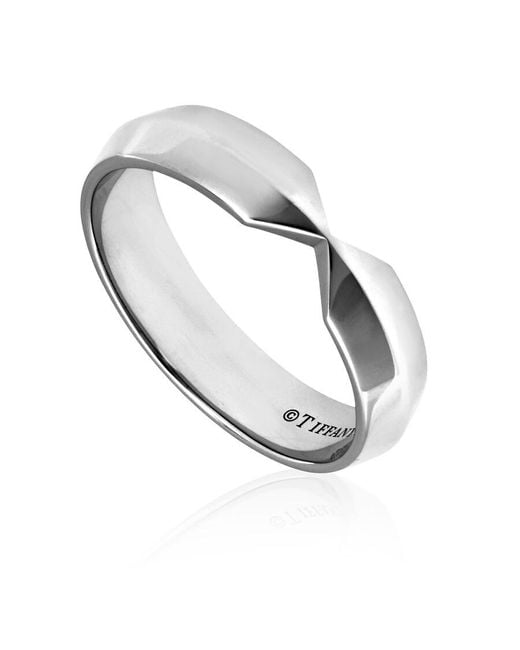 Tiffany & Co Metallic Nesting Wide Band Ring
