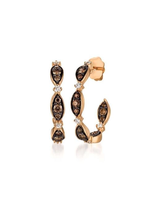 Le Vian Metallic Ladies Chocolatier Earrings Set
