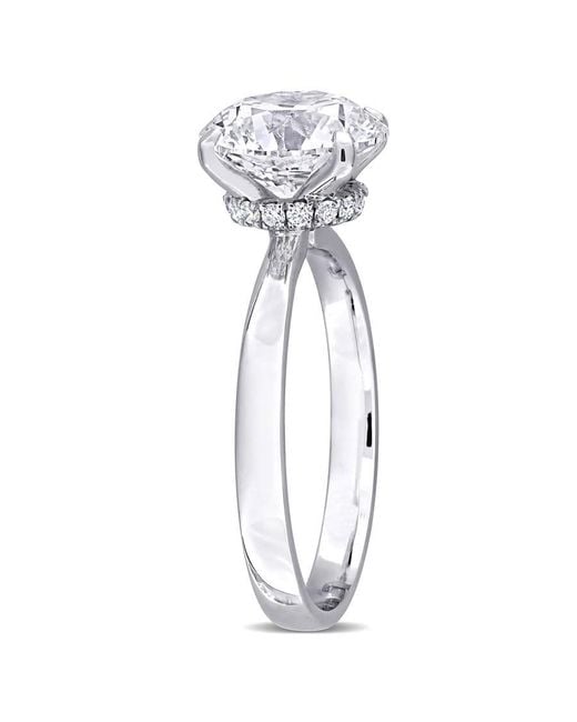 Created Forever White 2 1/10Ct Tw Lab-Grown Diamond Solitaire Engagement Ring for men