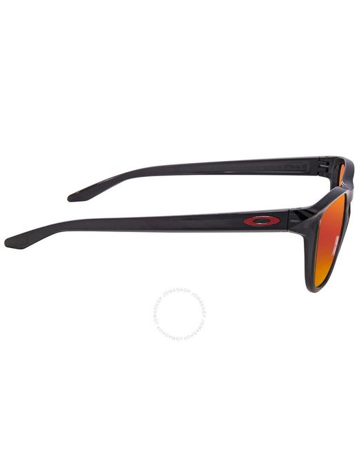 Oakley Pink Manorburn Prizm Ruby Square Sunglasses Oo9479 947904 56 for men