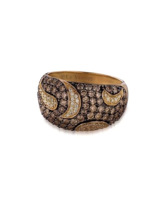 Le Vian Brown Ladies Grand Sample Sale Ring for men