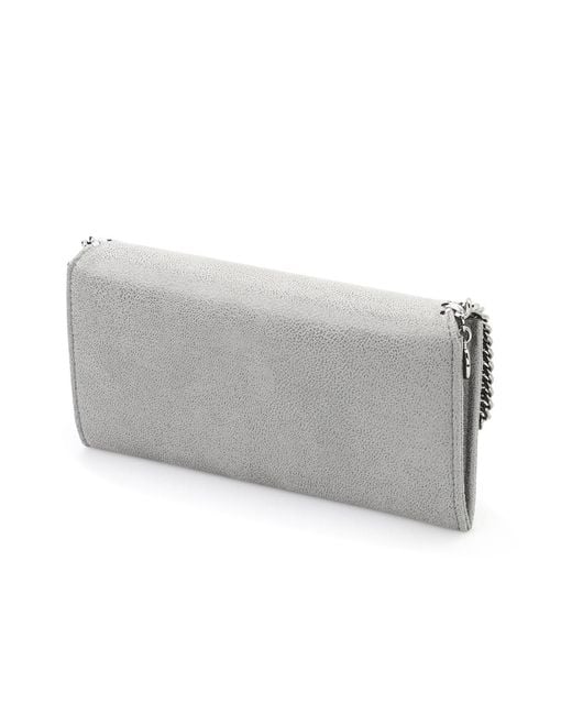 Stella McCartney Gray Falabella Continental Wallet for men