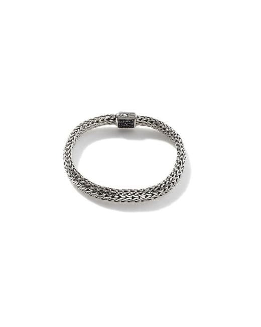 John Hardy Metallic Classic Chain Reversible Bracelet Size Medium for men