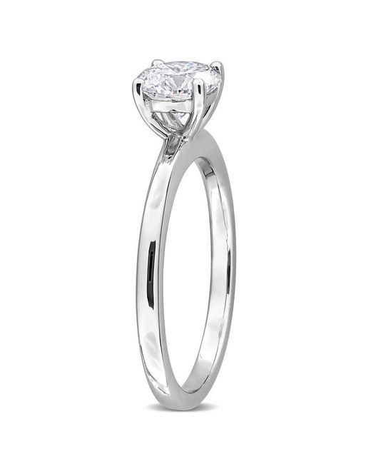 Created Forever White 1Ct Tw Lab-Grown Diamond Solitaire Engagement Ring