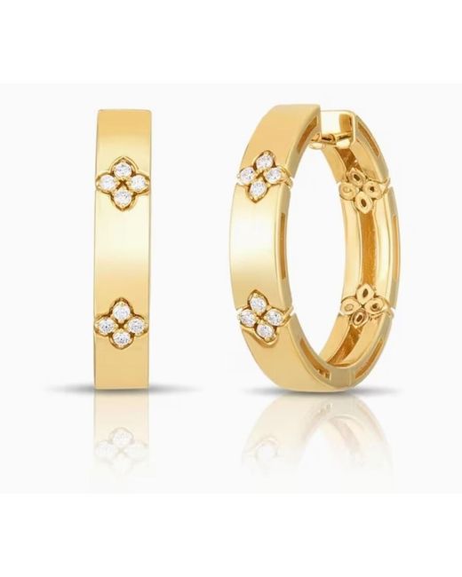 Roberto Coin Metallic 18K 0.12Cttw Diamond Love