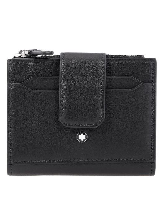 Montblanc Black Soft 6Cc Mini Wallet