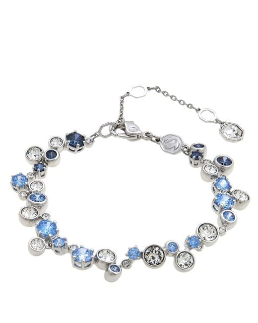 Swarovski Blue Mixed Cuts Constella Bracelet