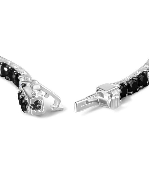 Haus of Brilliance White 925 Sterling 5.0 Cttw And Diamond Tennis Bracelet