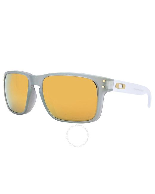 Oakley Natural Holbrook Re-discover Prizm 24k Polarized Square Sunglasses Oo9102 9102y0 57 for men