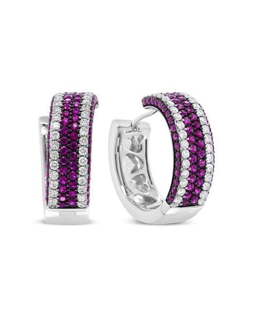 Haus of Brilliance Purple 18k White Gold 1 7/8 Cttw Diamond