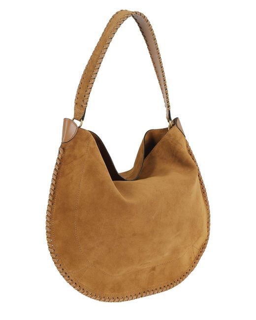 Isabel Marant Brown Oskan Hobo Soft Gz