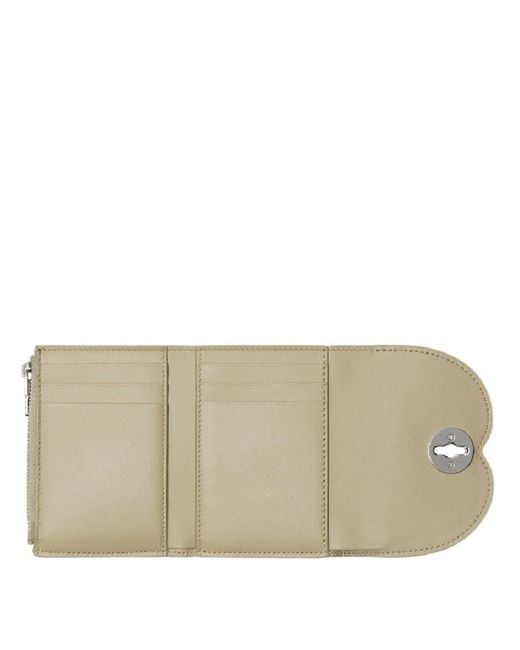 Burberry Metallic Embossed Equestrian Knight Chess Compact Wallet for men