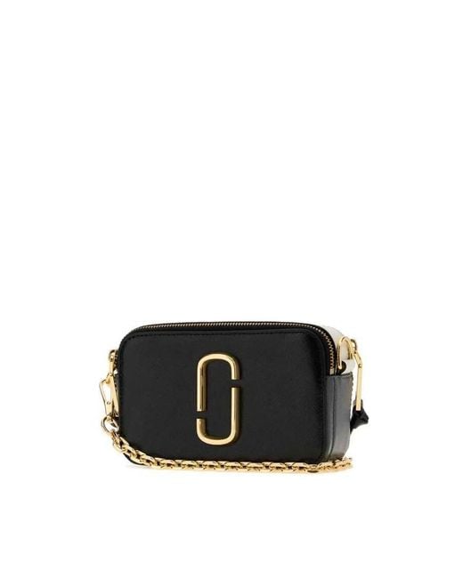 Marc Jacobs Leather The Snapshot Crossbody Bag Blackmulti Borse A Tracolla