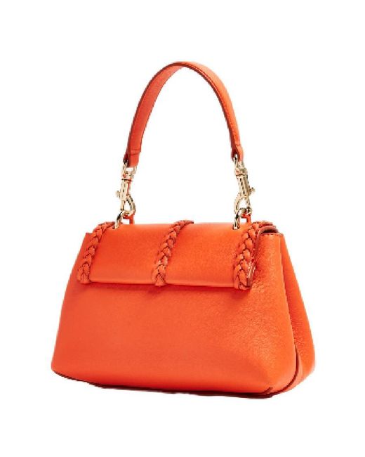 Chloé Red Mini Penelope Soft Shoulder Bag