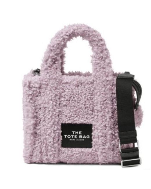 Marc Jacobs Purple The Mini Teddy Tote