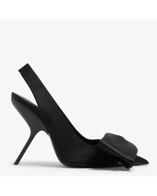 Ferragamo Black Ferragamo Erica Slingback Pumps